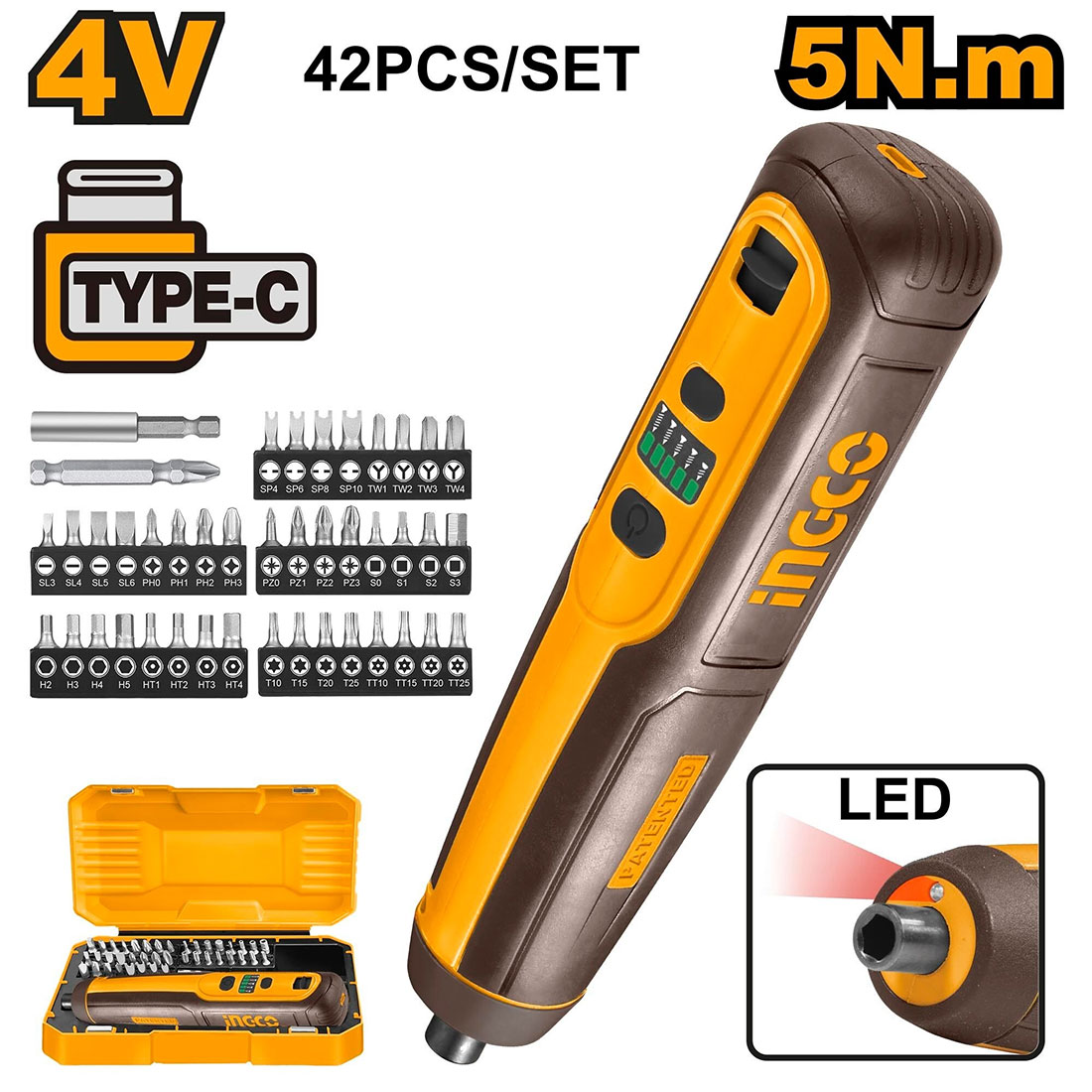 UN18339 Aku odvijač USB 4V CSDLI04062