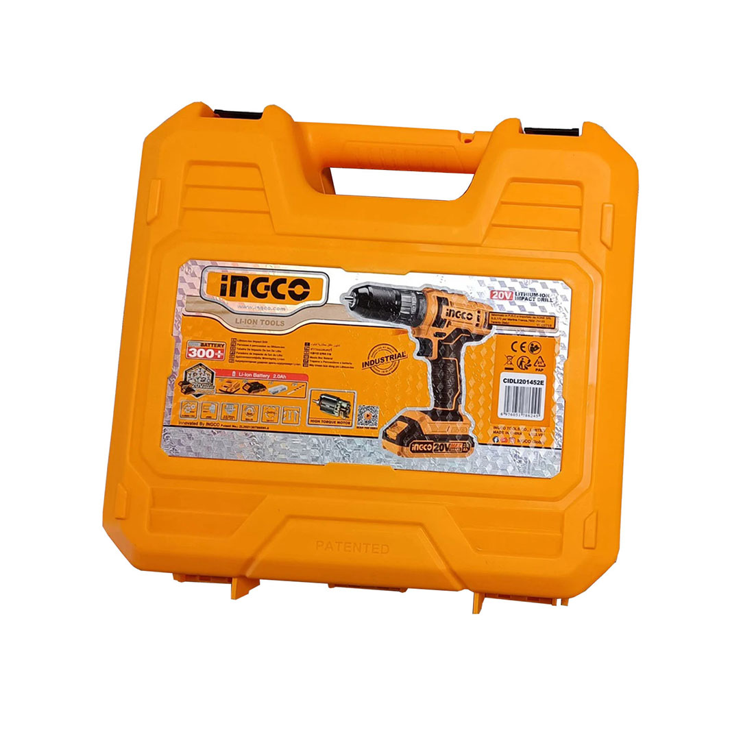 UN18019 Aku udarna bušilica 20V 2x2.0Ah CIDLI201452E