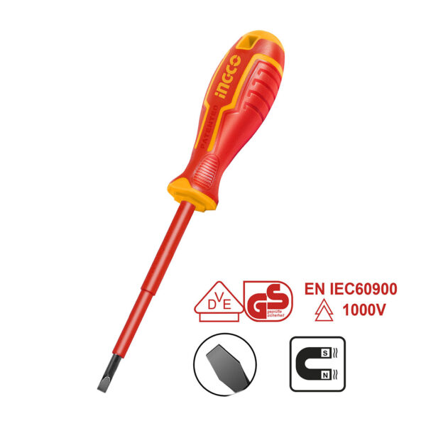 UN18051 Odvijač VDE izolirani ravni SL6,5x150mm HISD816150