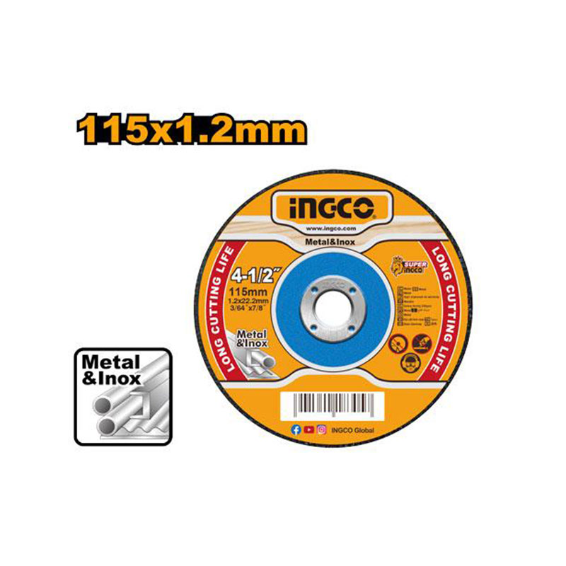 UN17539 Rezne ploče za metal 115x1.2 - MCD121151 INGCO 25/1