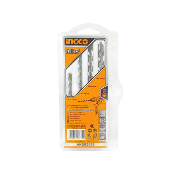 UN17532 Svrdlo SDS+ 4kom set - AKDB2055 INGCO