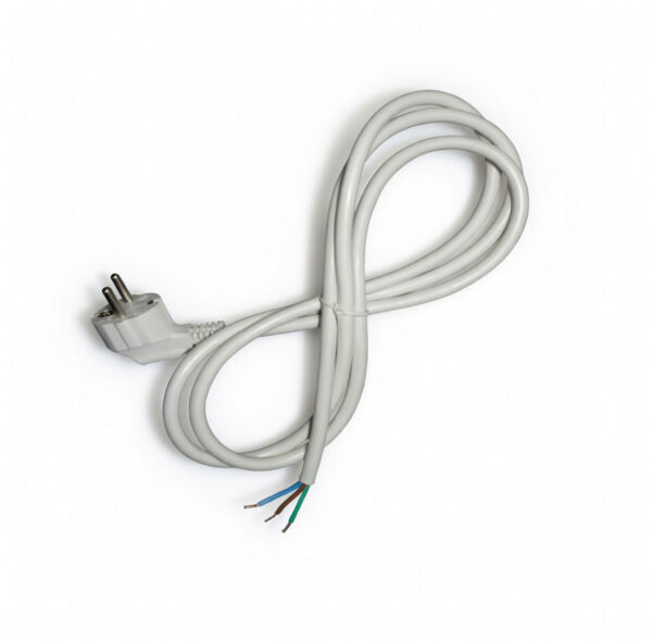 UN15988 Kabel priključni H05VV-H 3x2,5mm2 1.5met (bijeli)