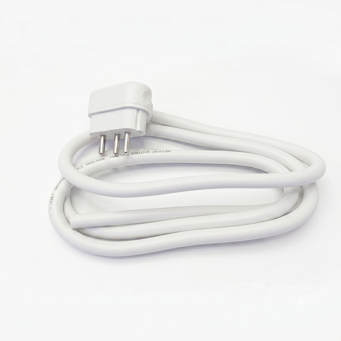 UN18232 Kabel priključni PP/J 5x2,5mm2 2met bijeli L utikač