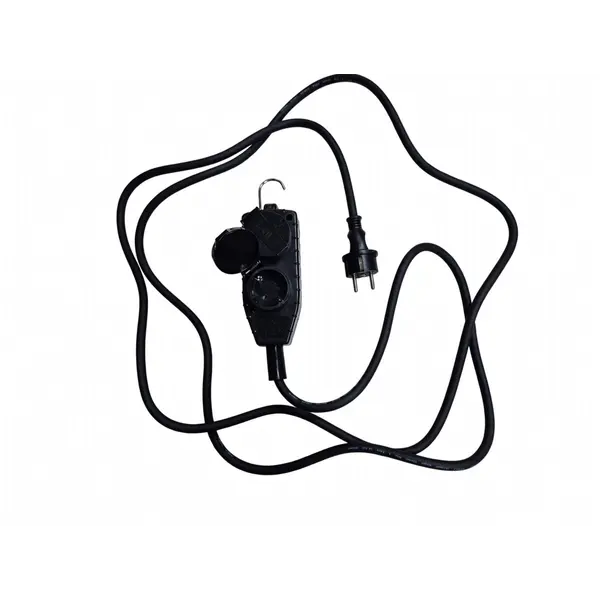 UN17004 Kabel produžni vrtni četverostruki 3m IP44