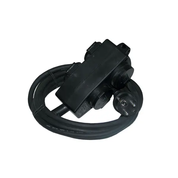 UN17004 Kabel produžni vrtni četverostruki 3m IP44