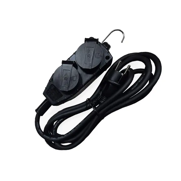 UN17004 Kabel produžni vrtni četverostruki 3m IP44