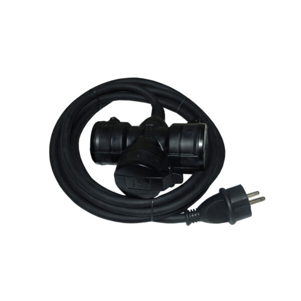 UN17005 Kabel produžni vrtni trostruki 3m IP44