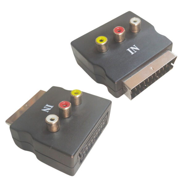 UN11550 KSR razdjelnik scartx3RCA+SW