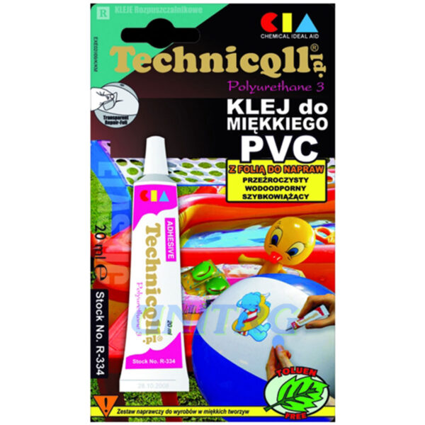 UN16321 Technicqll R-334 Ljepilo za meku plastiku  20ml
