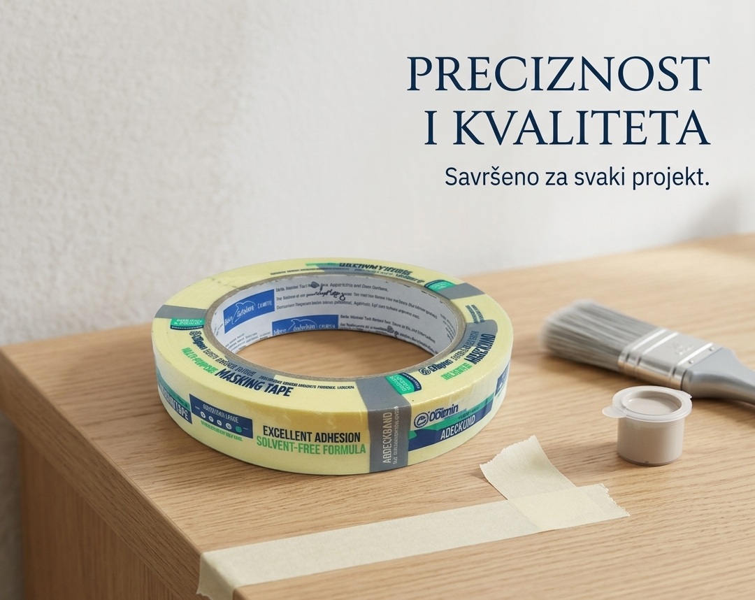 UN17109 BD Traka  maskirna 19 mm x 50 m 01-6-01 MT-5250 Žuta