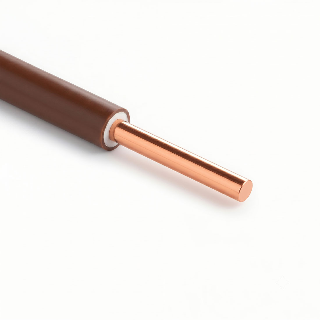 UN12058 Vodič P 1,5mm smeđi H07V-U