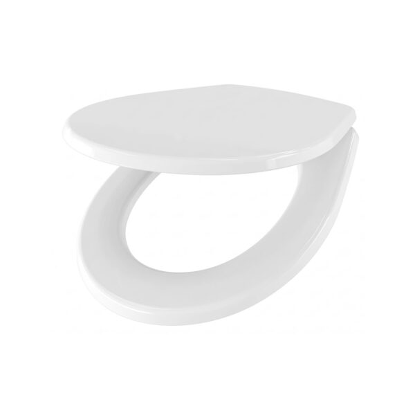 UN17343 WC daska CLEO duroplast, PVC panti