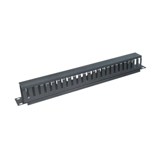 Nosač kabela Stabile UK 1U 19" crni RAL9004