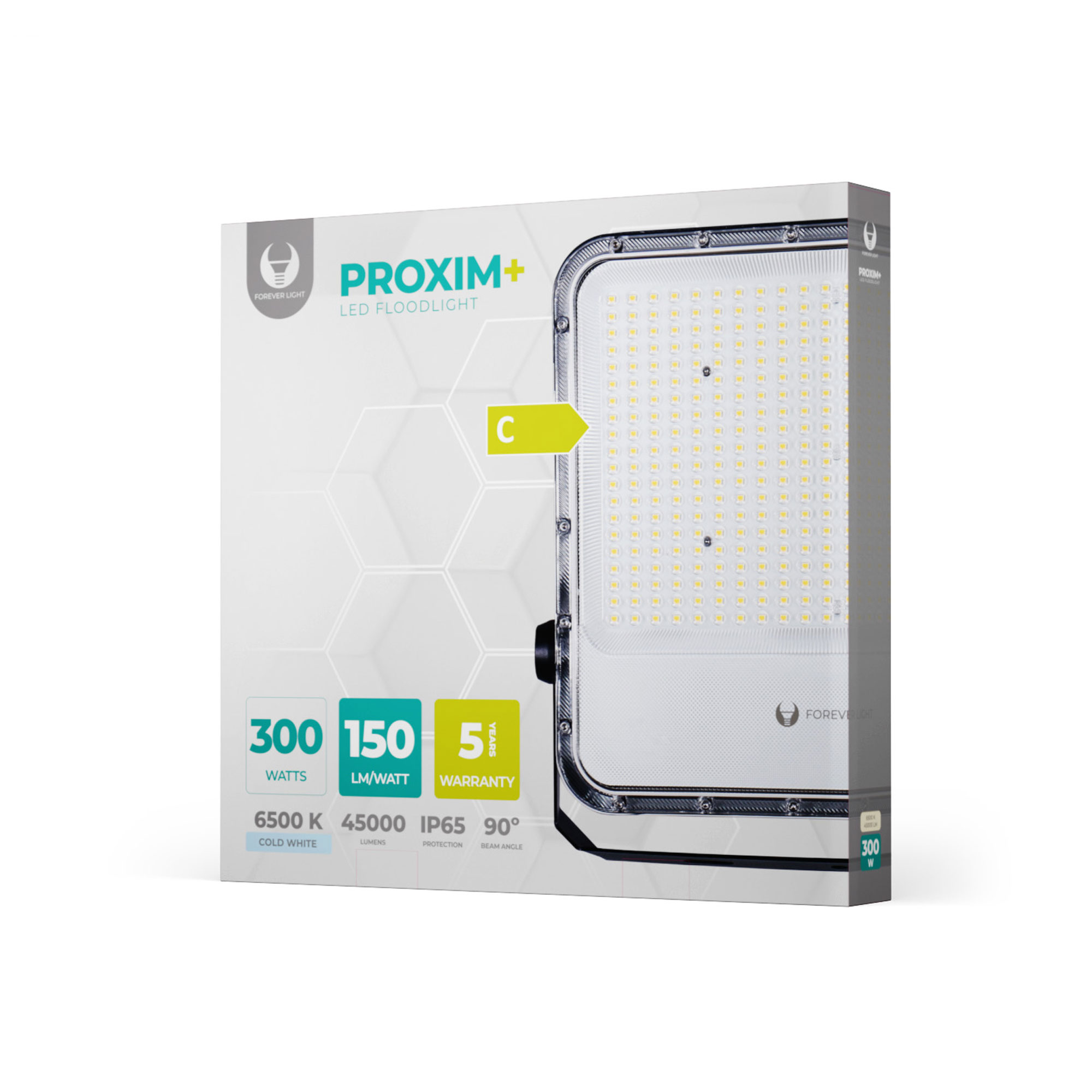 UN18237 Reflektor LED SMD 300W 6500K IP65 Proxim+