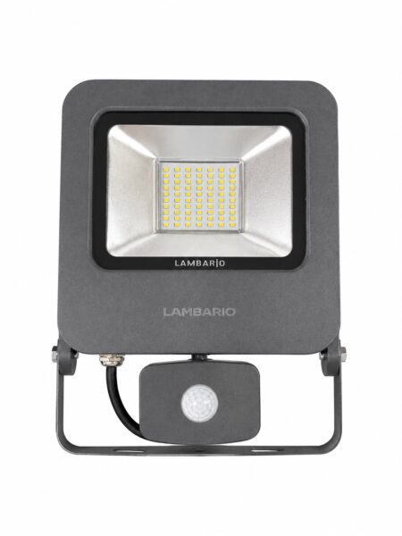 Reflektor LED SMD sensor 50W 6400K IP65 Lambario