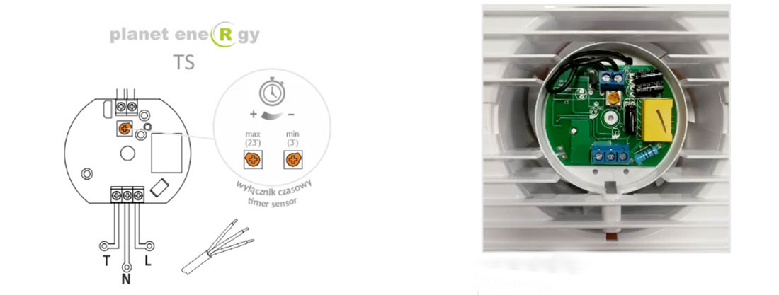 UN18516 Ventilator AirRoxy energy P 80TS