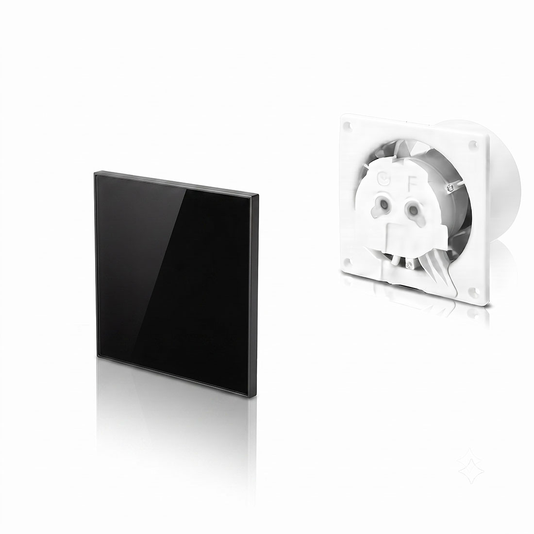 UN17286 Ventilator panel dRim 100 crni