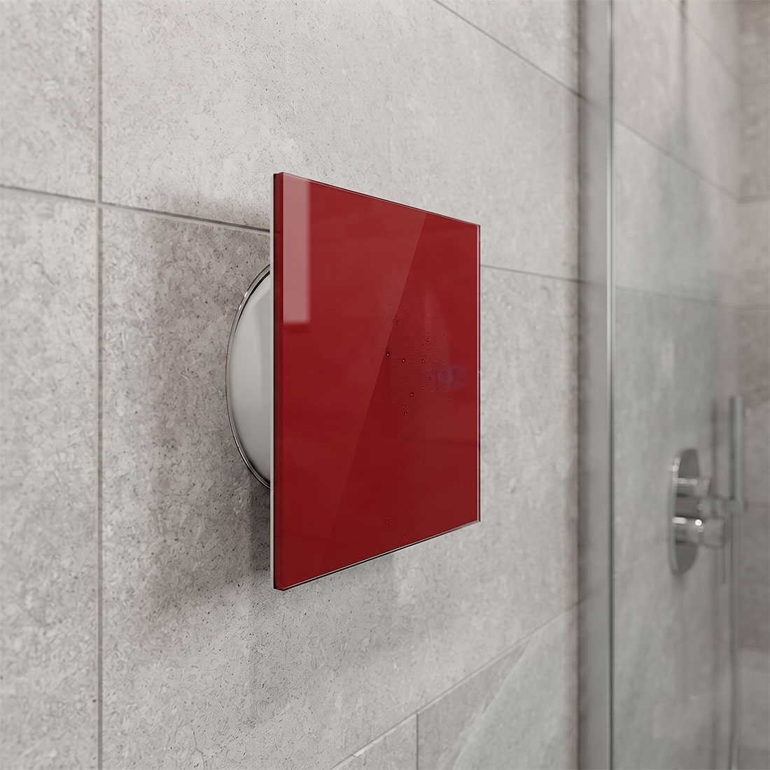 UN17287 Ventilator panel dRim 100 crveni