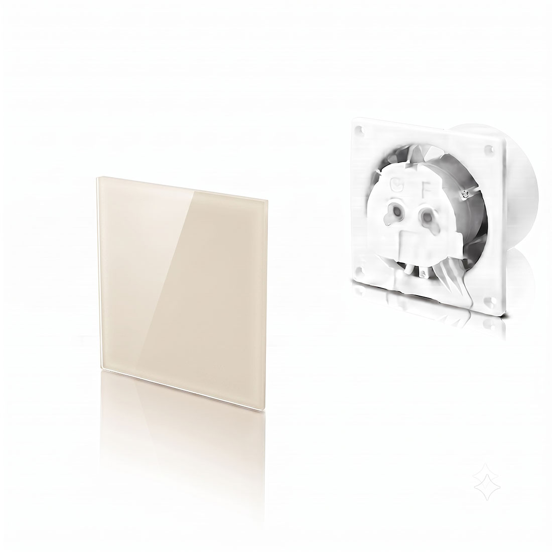 UN17289 Ventilator panel dRim 100 krem