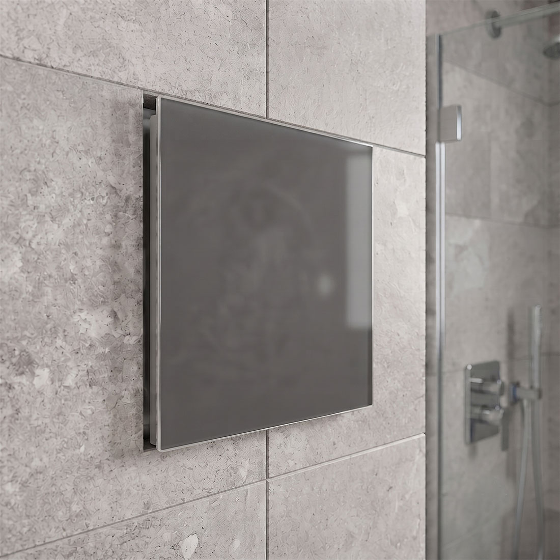 UN17288 Ventilator panel dRim 100 sivi