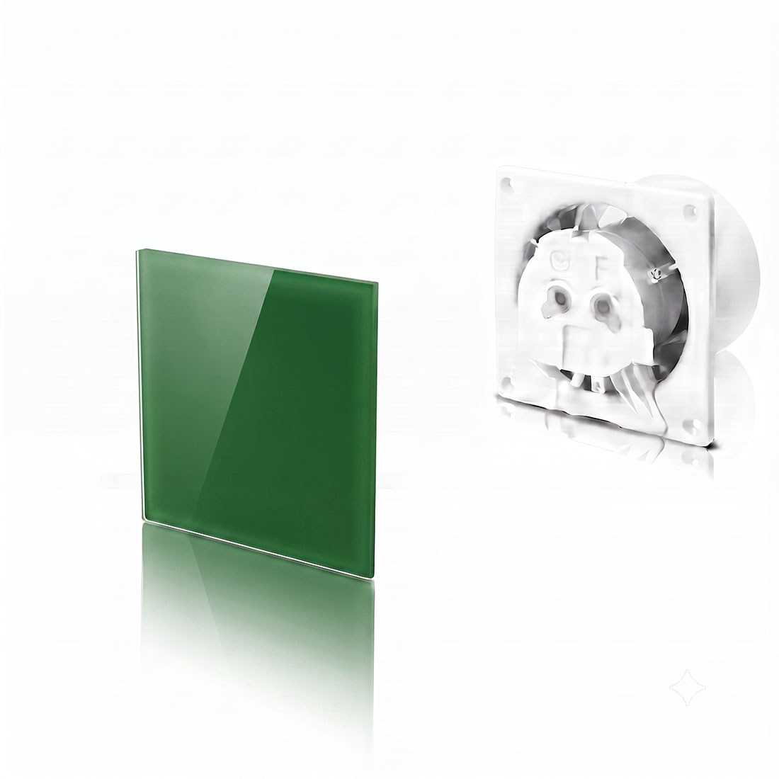 UN17291 Ventilator panel dRim 100 zeleni