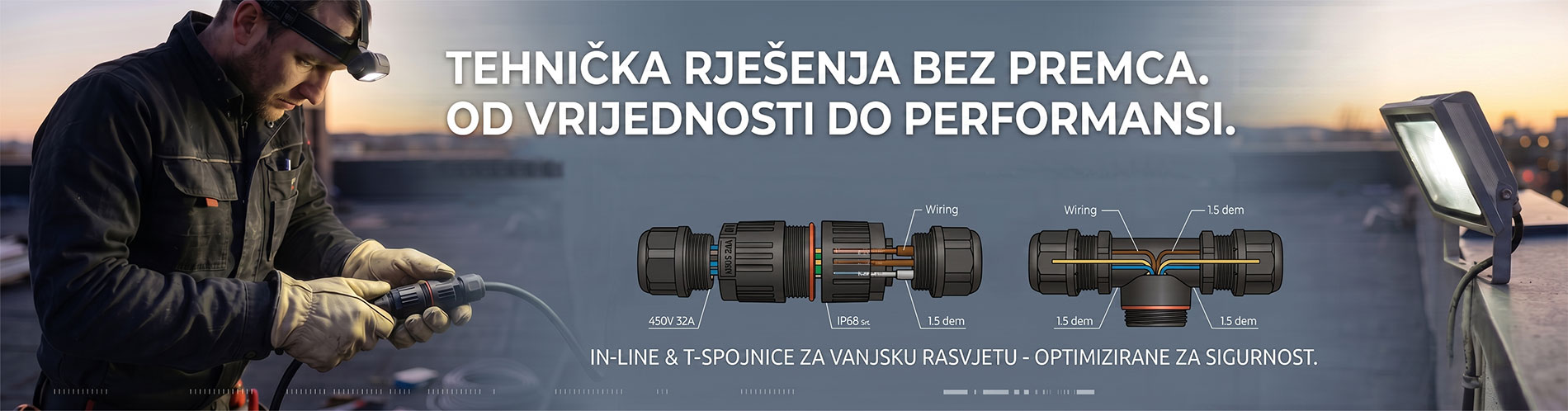 Kabelske spojnice | Elektropribor za električne instalacije
