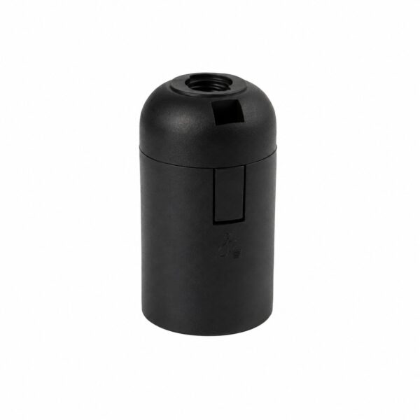 UN15739 Grlo E27 crno push-in