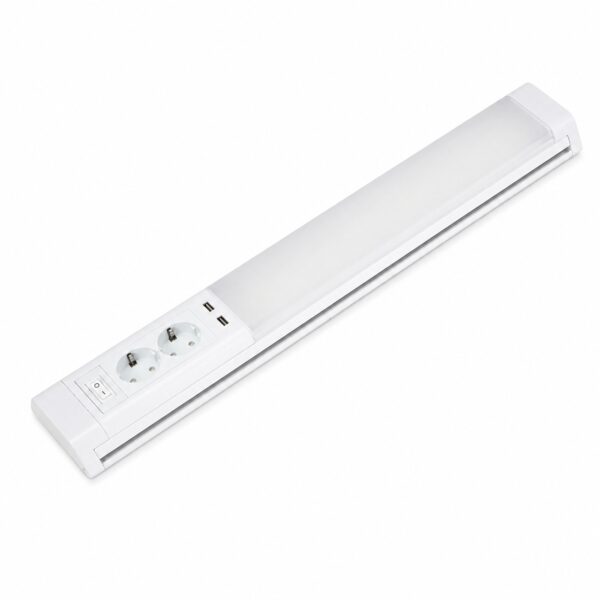 Svjetiljka dekorativna LED 10W 4000K 2x230V/2xUSB