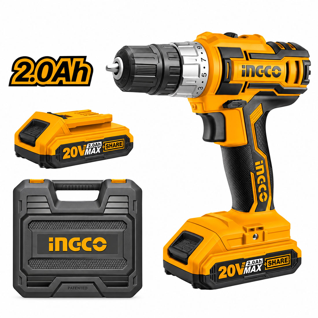UN18018 AKU bušilica 20V 2.0Ah CDLI20051E