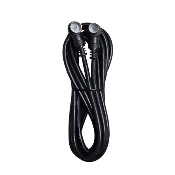UN17013 APK50KC Antenski produžni kabel kutni 5m crni