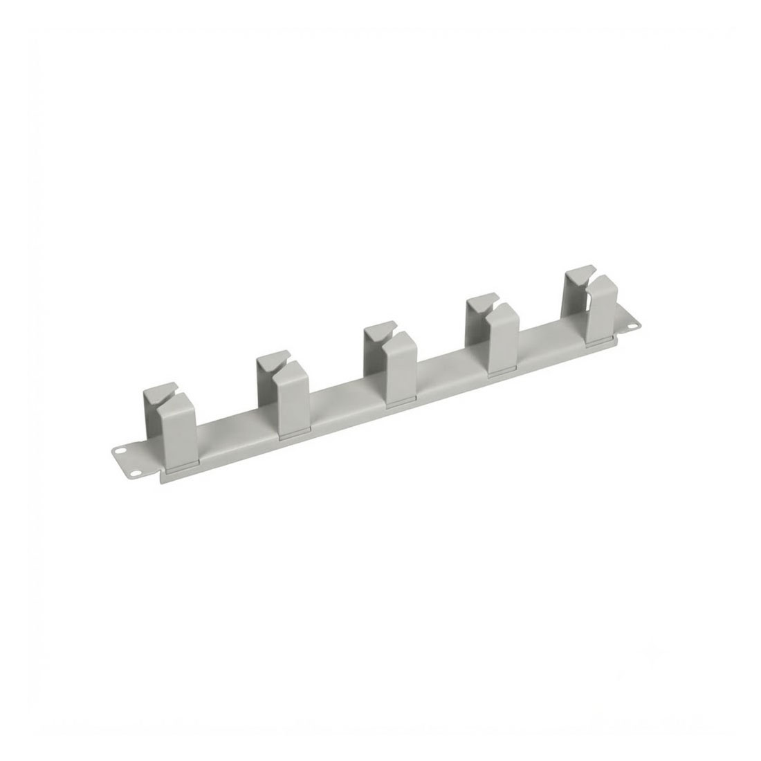 UN10222 Nosač kabela 5L 1U 19" sivi