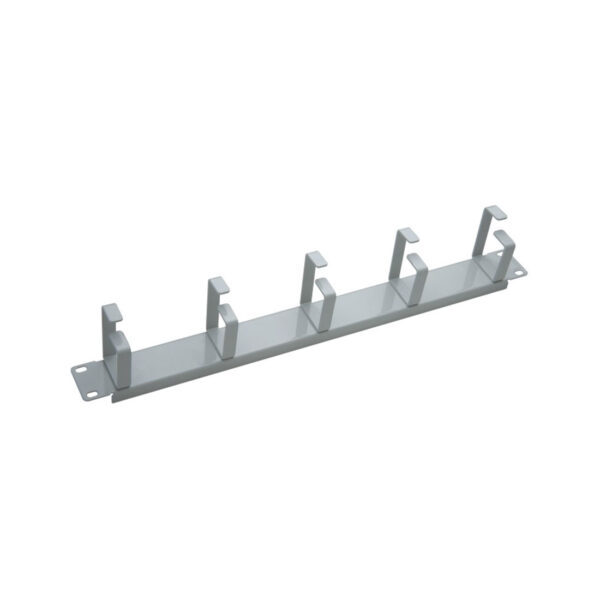 UN10221 Nosač kabela 5M 1U 19" sivi