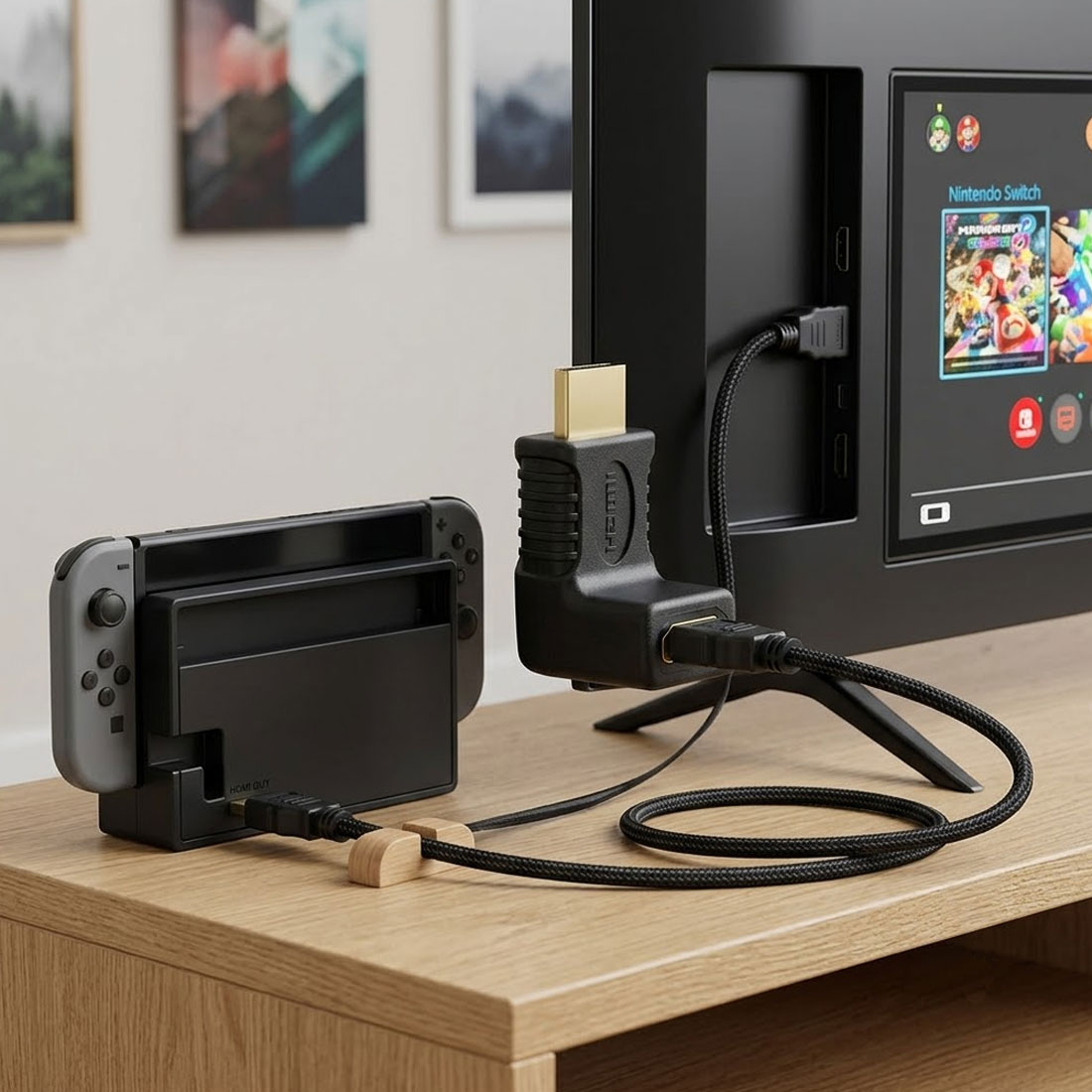 UN16046 HDMI Adapter 1080p M-Ž kutni 90°