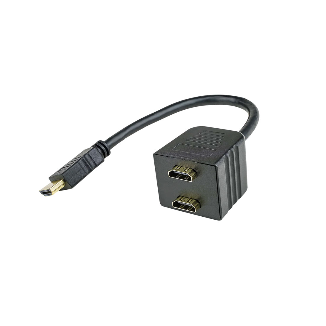 UN16047 HDMI Kabel Adapter 1080p M-2xŽ 25cm