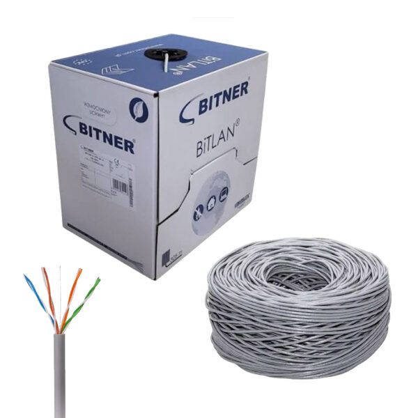 UN10695 Kabel UTP 4x2 AWG 24 Cat6 puni