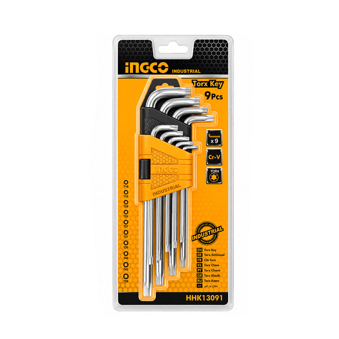 Set ključeva torx 9kom HHK13091 INGCO