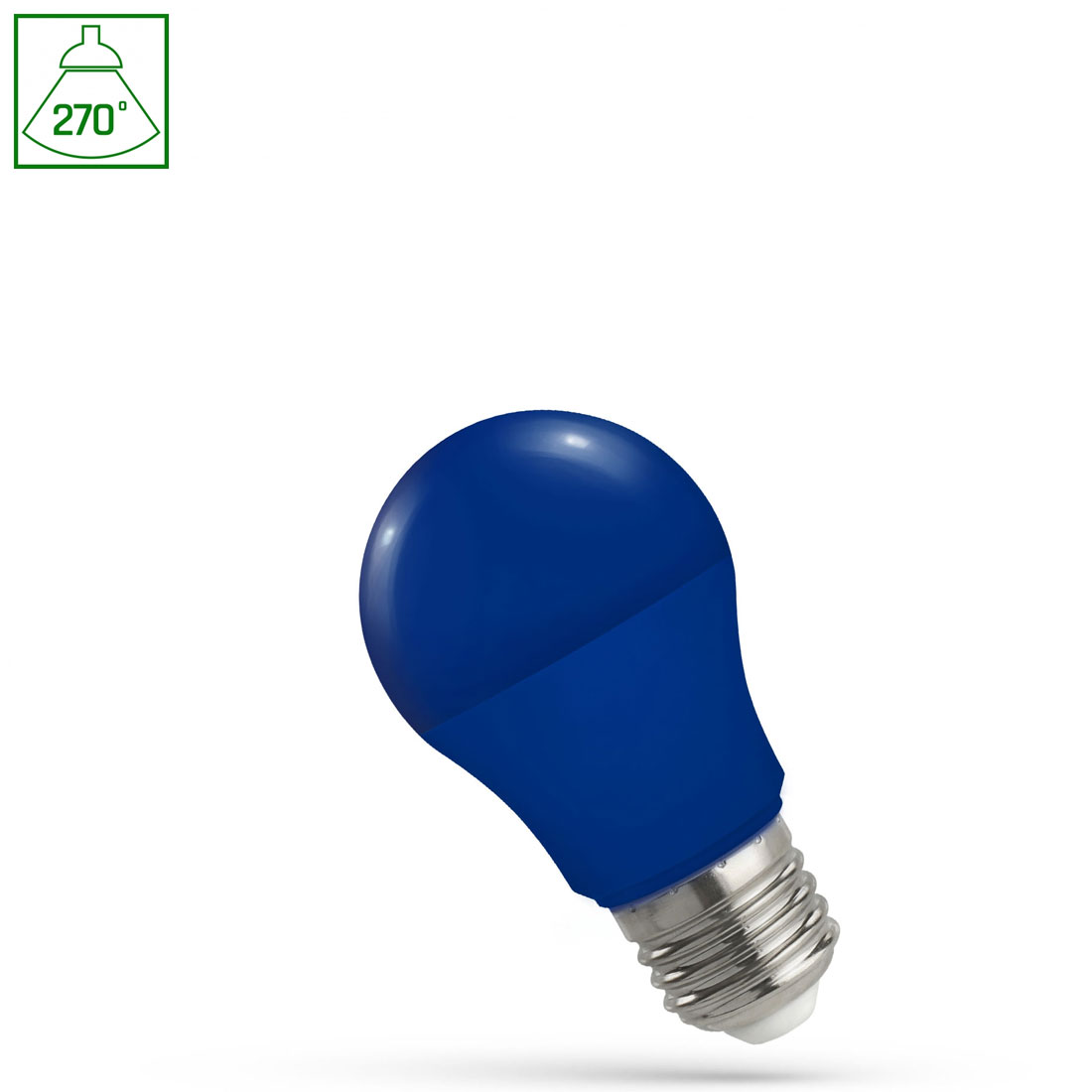 UN18522 LED E-27 4,9W A50 colour blue