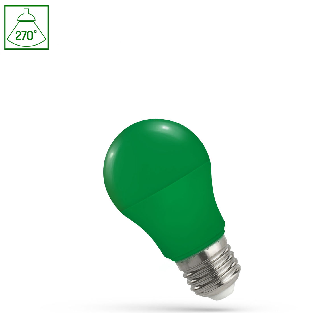 UN18520 LED E-27 4,9W A50 colour green