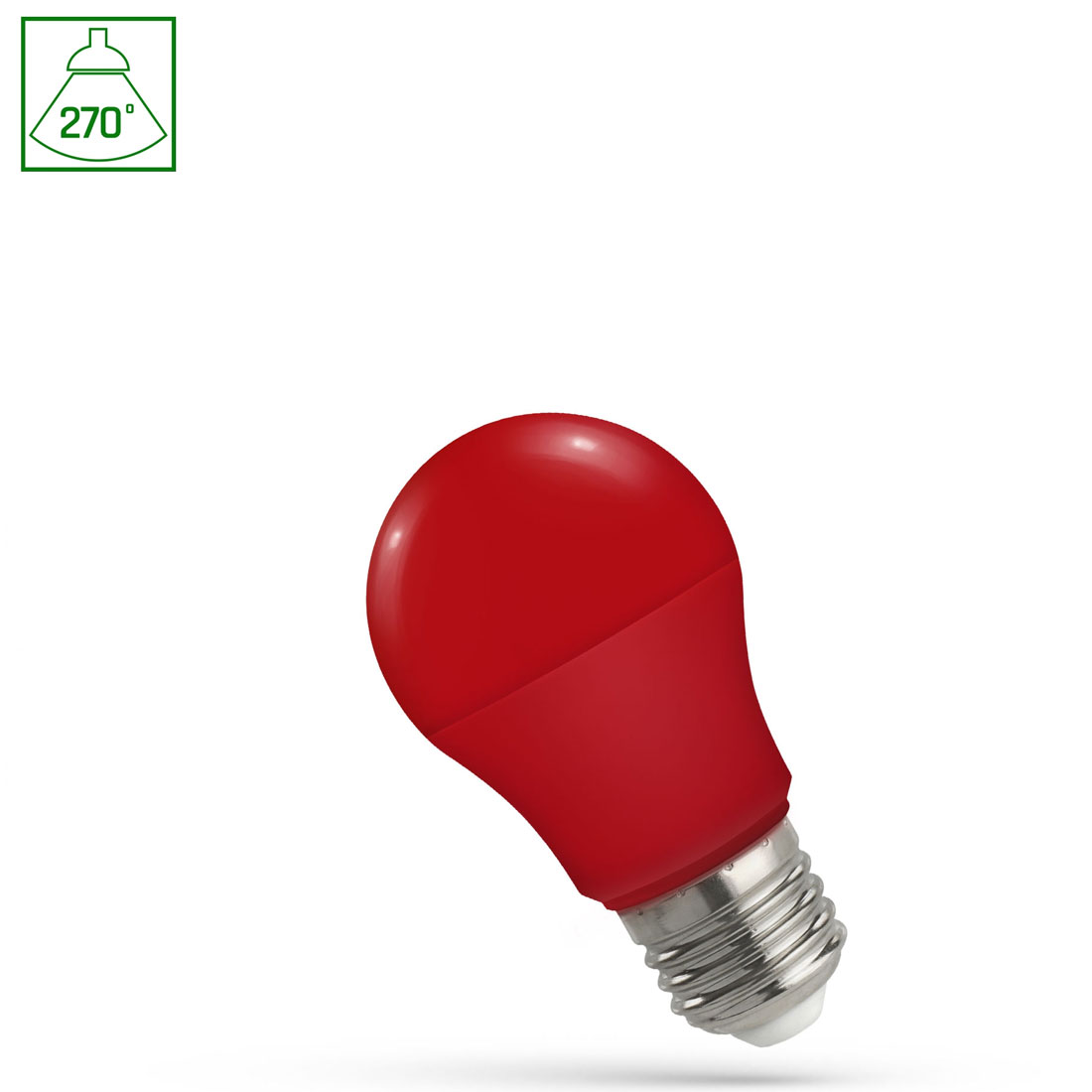 UN18521 LED E-27 4,9W A50 colour red