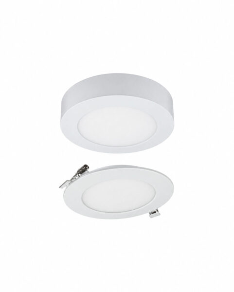 LED panel nadgradni / ugradni Okrugli DL18W Dual CCT Ecolight 2-u-1