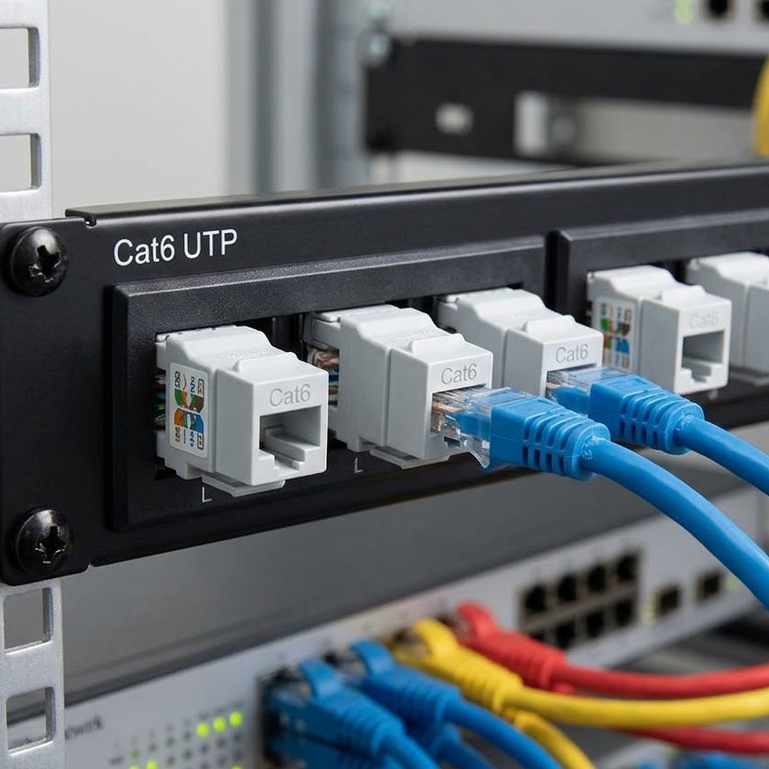 UN12435 Modul keyston RJ45 Cat6 180