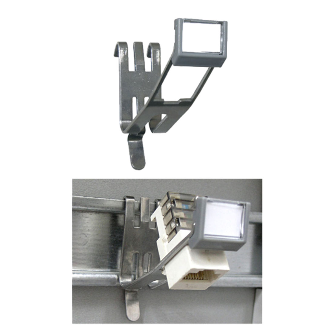 UN15529 Nosač DIN rail keystone metalni