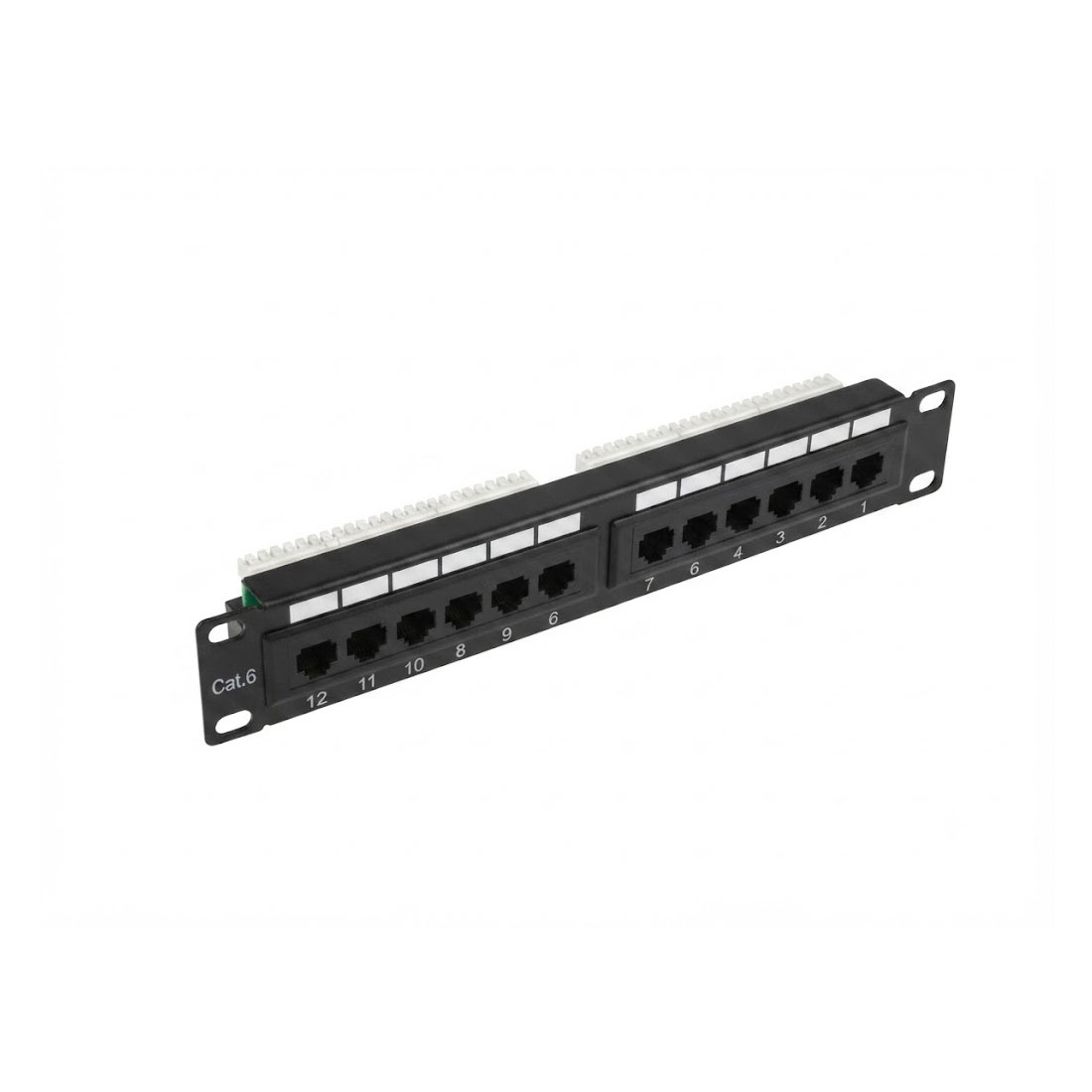 UN17922 Patch panel 12port 1U 10'' UTP Cat6