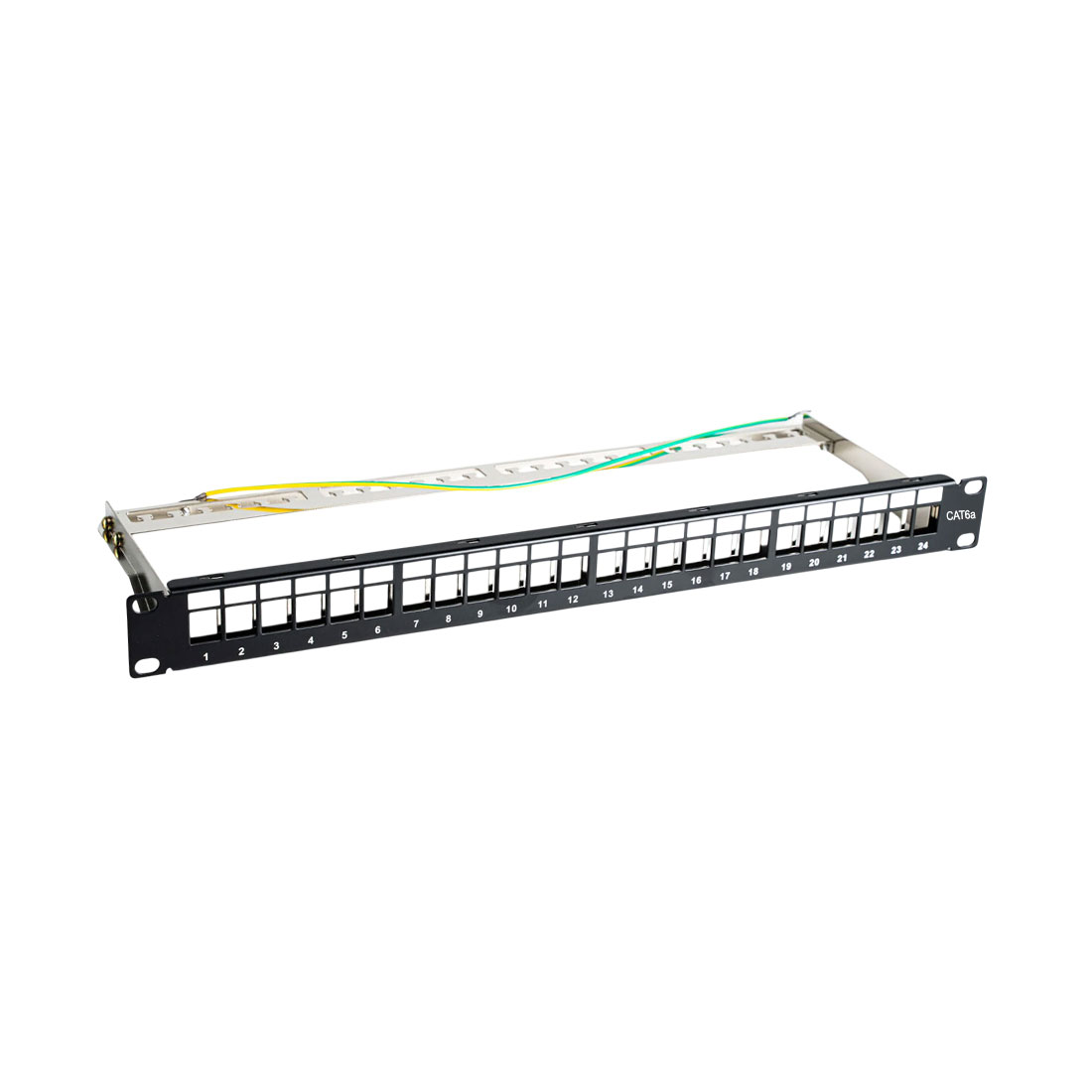 UN16587 Patch panel frame 24P za STP Cat6A