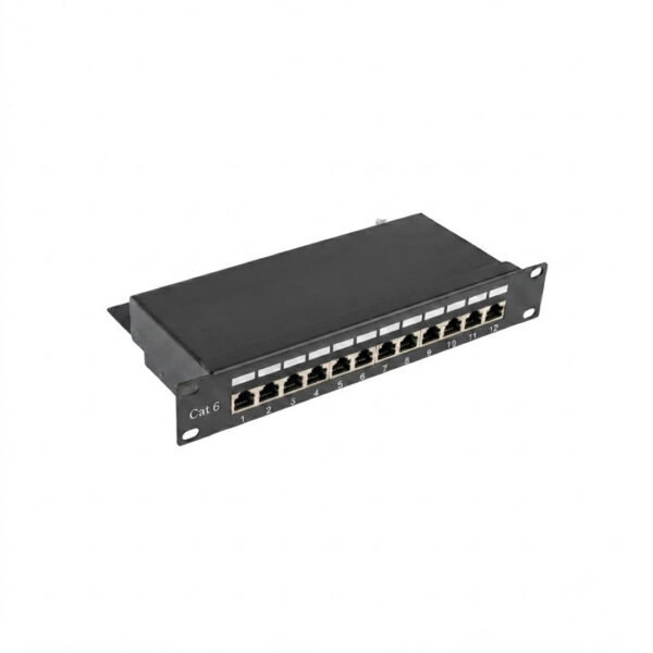 Patch panel 12-portni 1U 10" FTP Cat6