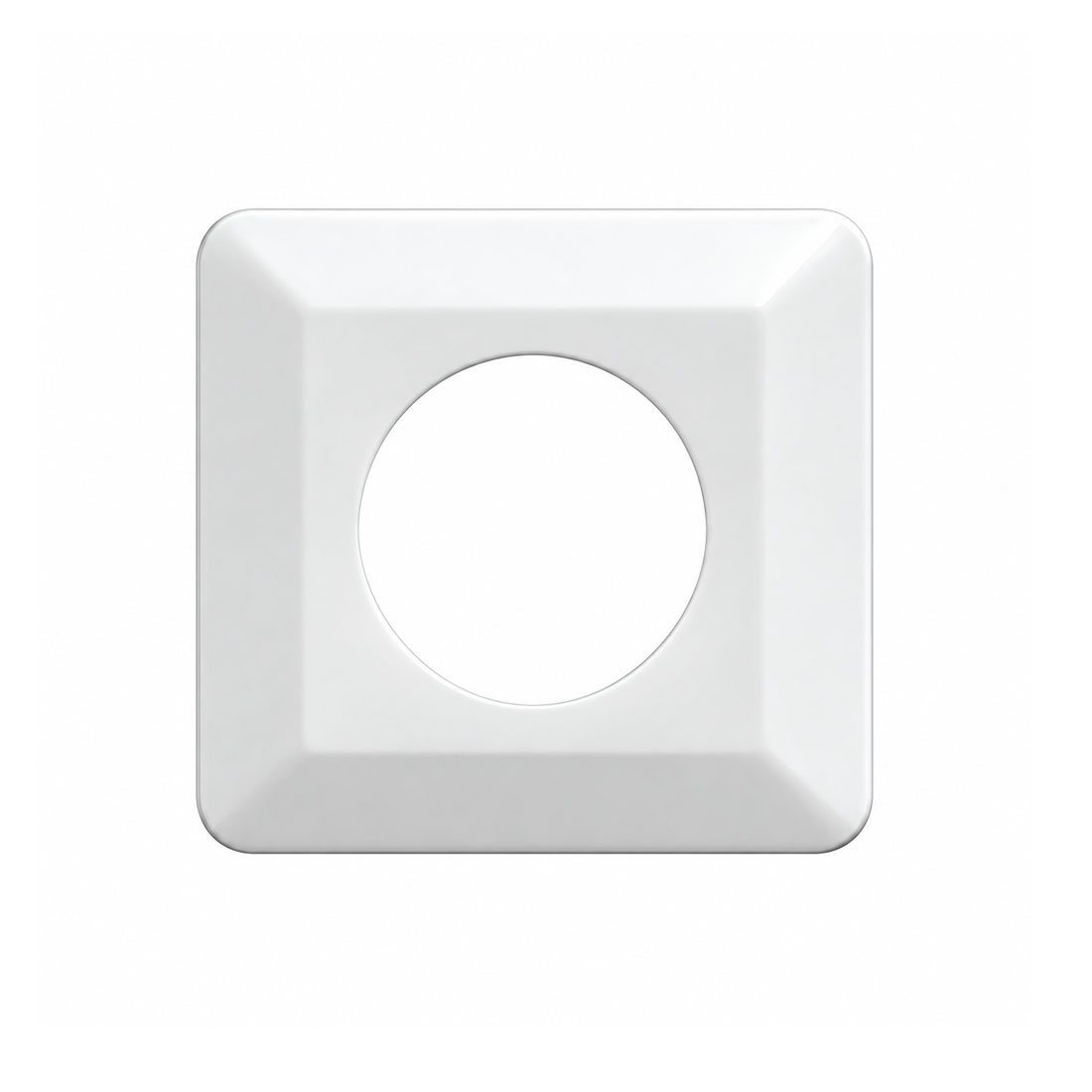 Podloška prekidača bijela 130 × 130 mm