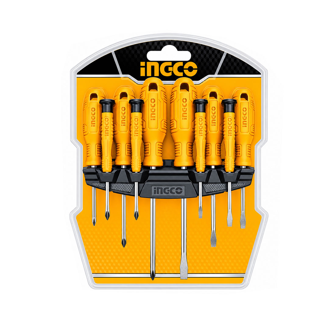 Set odvijača 10 kom, 6+4 precizna - HKSD1051 INGCO
