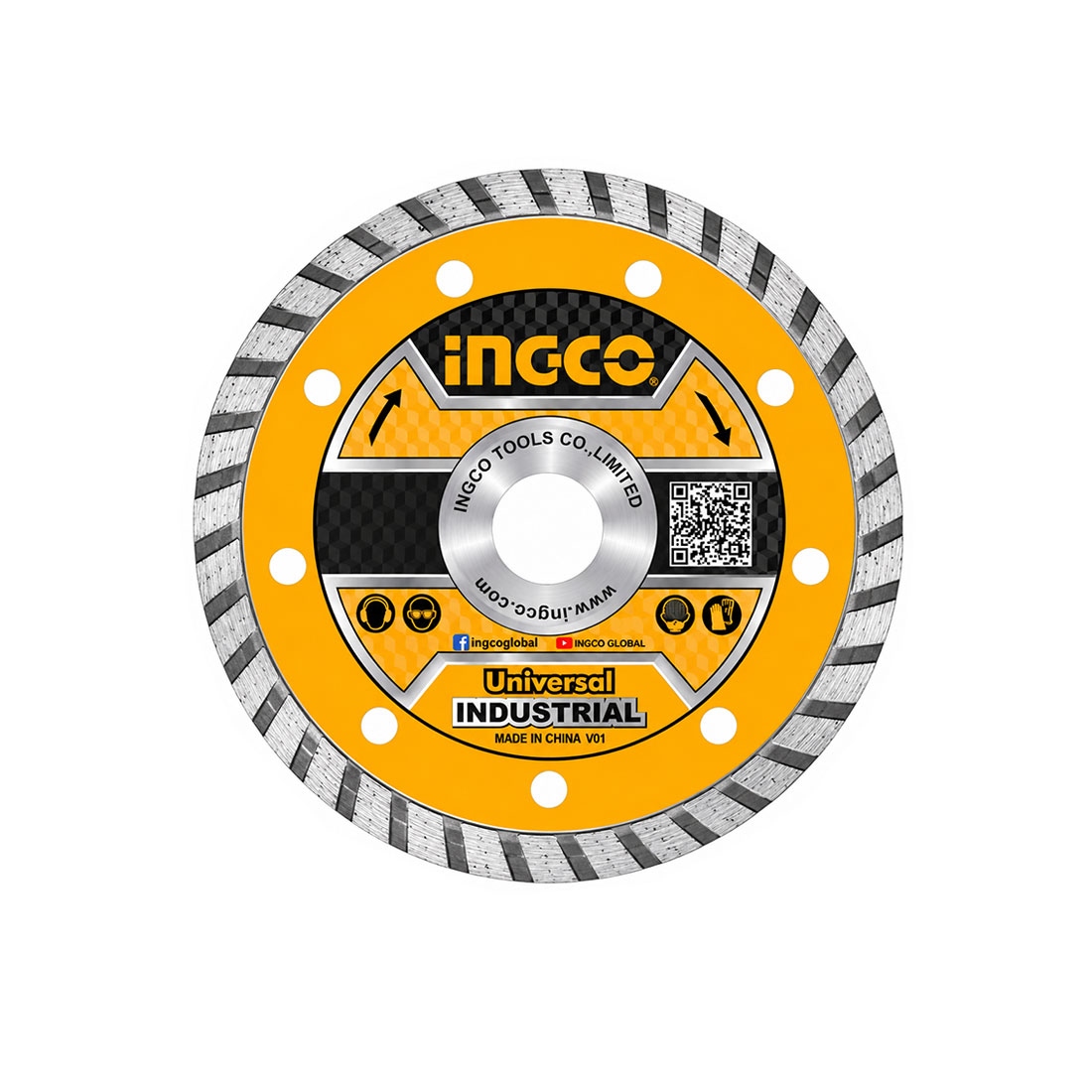 UN17749 Rezna ploča dijamant turbo 115x7,5  - DMD031152M INGCO