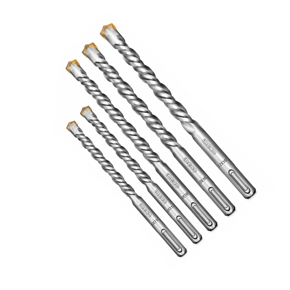 Svrdlo za beton SDS+ 5kom set - AKD2052 INGCO