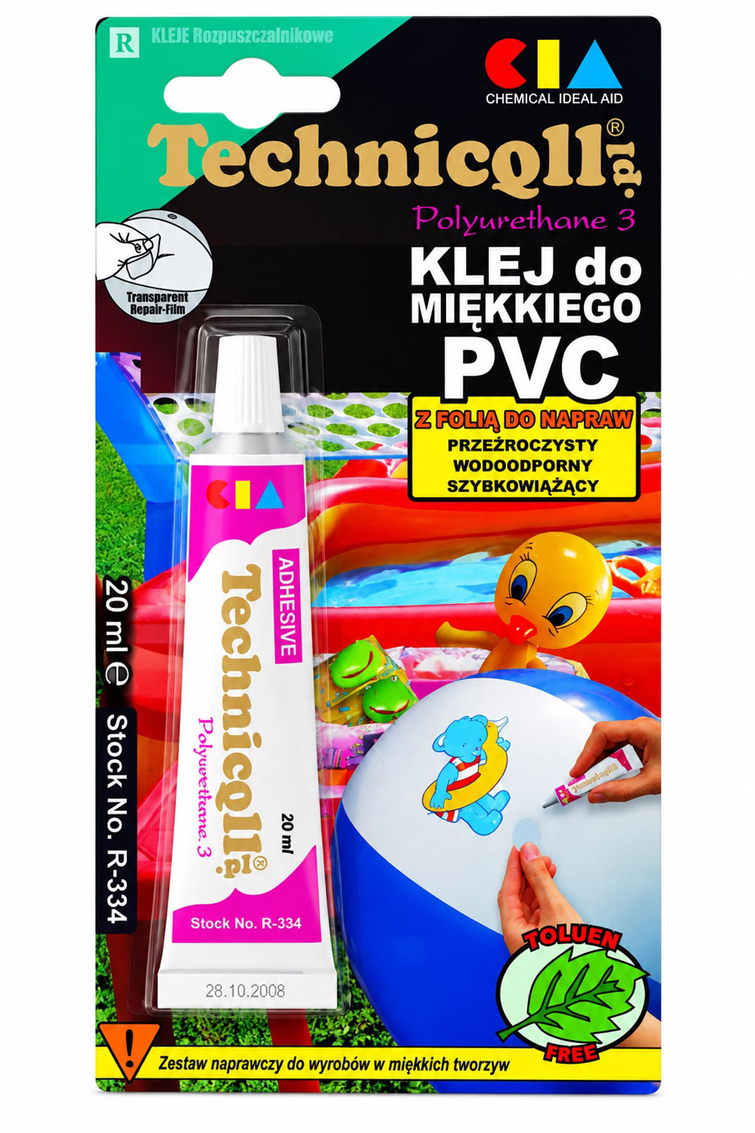 UN16321 Technicqll R-334 Ljepilo za meku plastiku  20ml